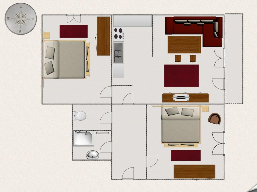 Appartement Fossa Fiss Værelse billede